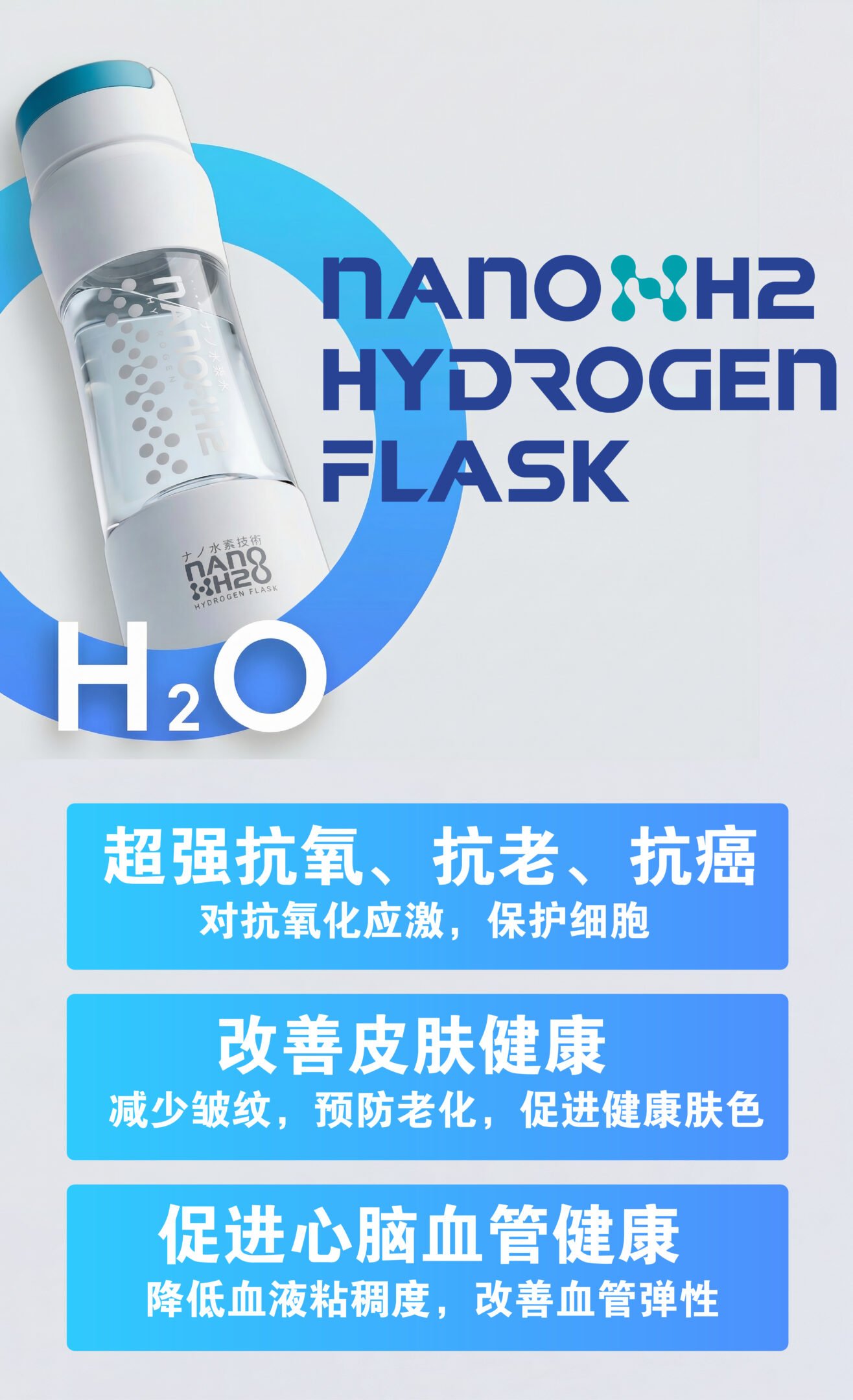 Nano Hydrogen Flask Desktop