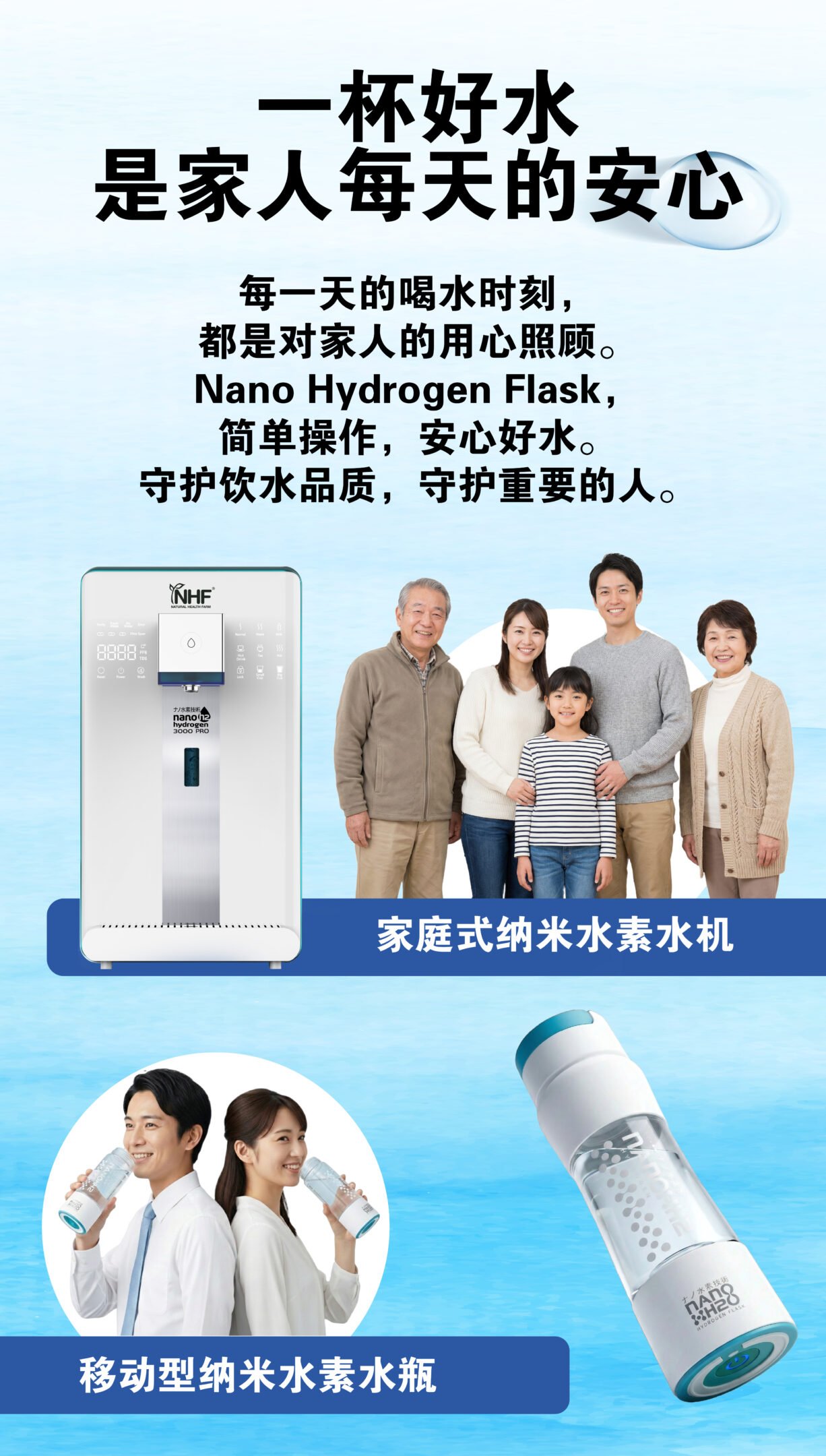 Nano Hydrogen Flask Desktop